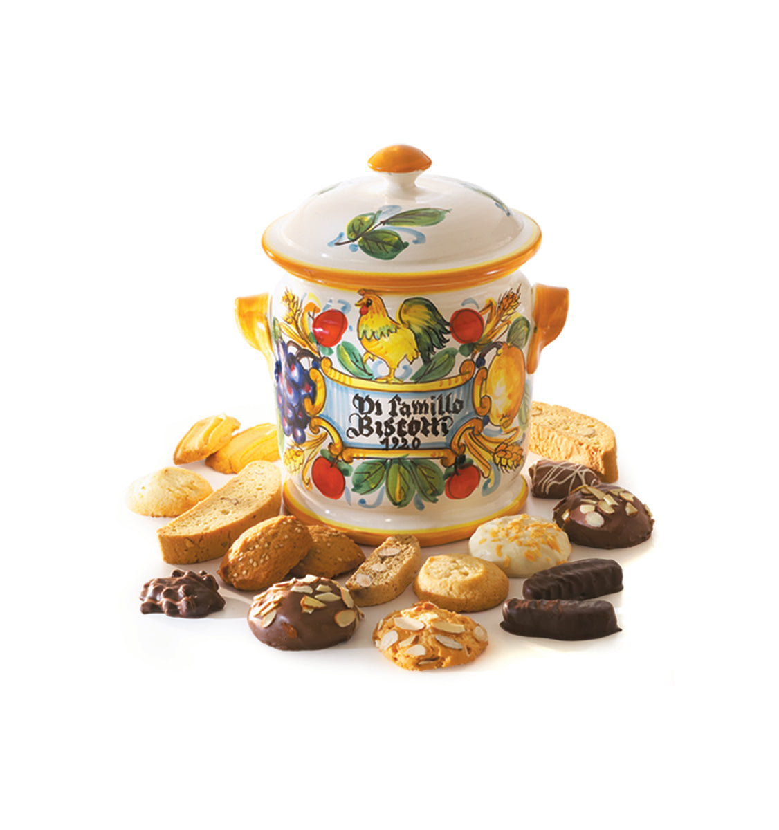 Florentine Rooster Cookie Jar - 13oz. | DiCamillo Bakery