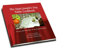 Saint Joseph's Day Cookbook & Bread Basket 5-Pack