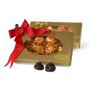 2-PACK CHOCOLATE COVERED ALMOND STUFFED FIGS