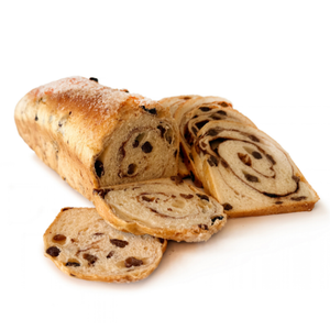 CINNAMON RAISIN SWIRL BREAD (3 LOAVES)