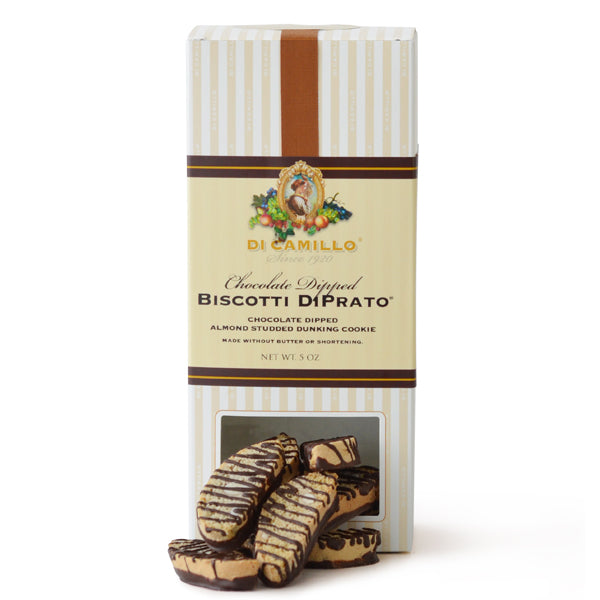 CHOCOLATE DIPPED TRADITIONAL BISCOTTI DI PRATO® BOX