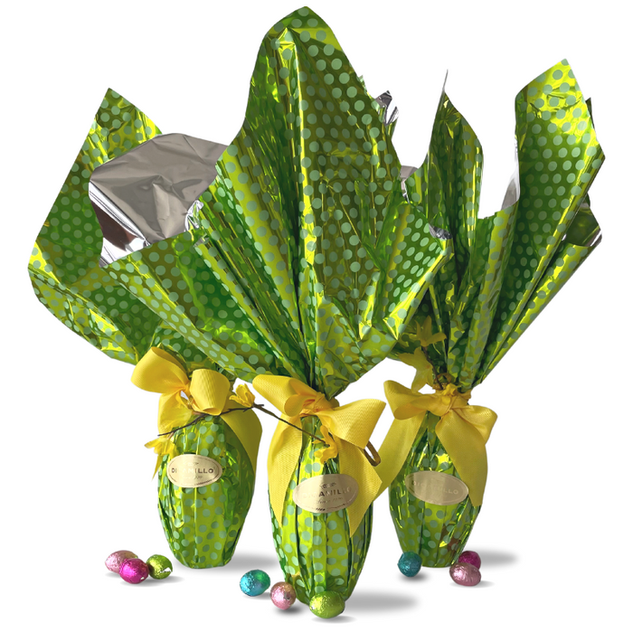 CHOCOLATE EASTER EGGS - 3 EGGS - 4 OUNCE
