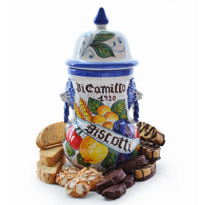 IL LEONE BISCOTTI JAR - FREE SHIPPING