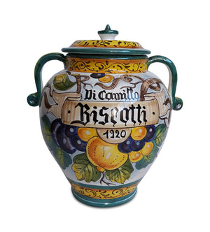 LORENZO BISCOTTI JAR - FREE SHIPPING