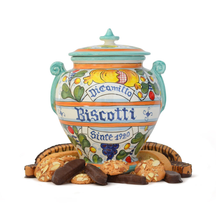 MELOGRANO TURCHESE BISCOTTI JARS