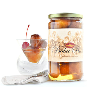 BABA RUM IN A JAR